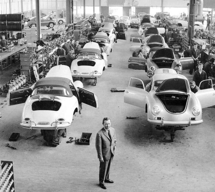 Porsche 356 factory